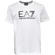 EA7 Junior Boys Emporio Armani Logo T-Shirt White