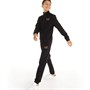 EA7 Boys Emporio Armani Tracksuit Black Logo Gold