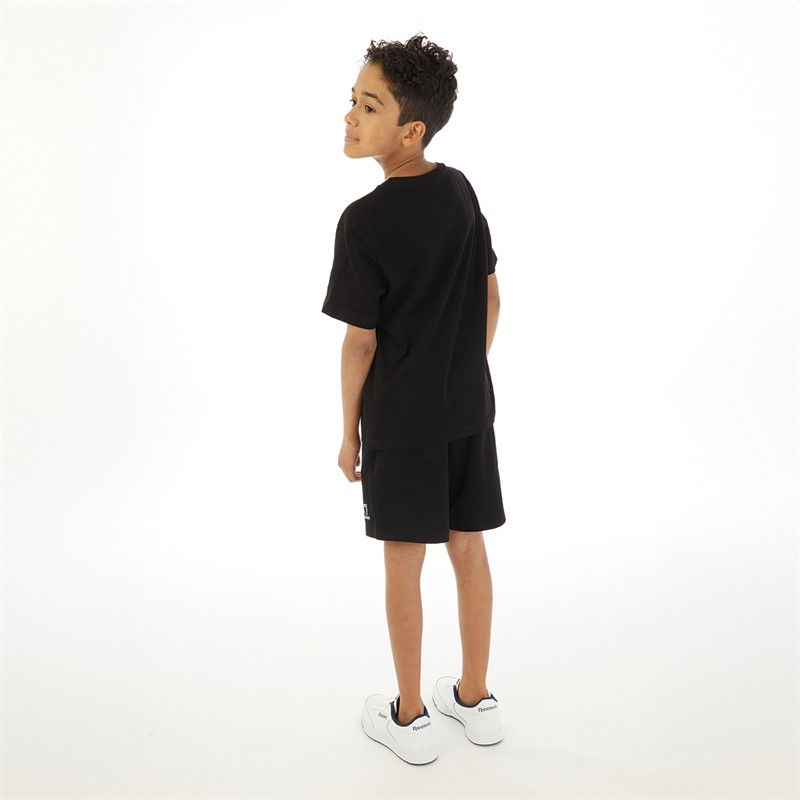 EA7 Boys Emporio Armani T-Shirt And Shorts Co-Ord Set Black