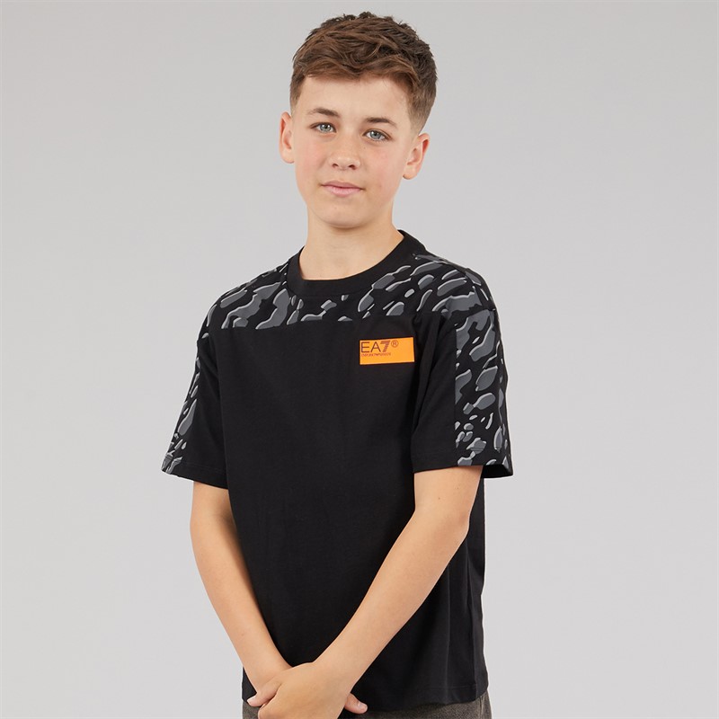 EA7 Boys T-Shirt Black