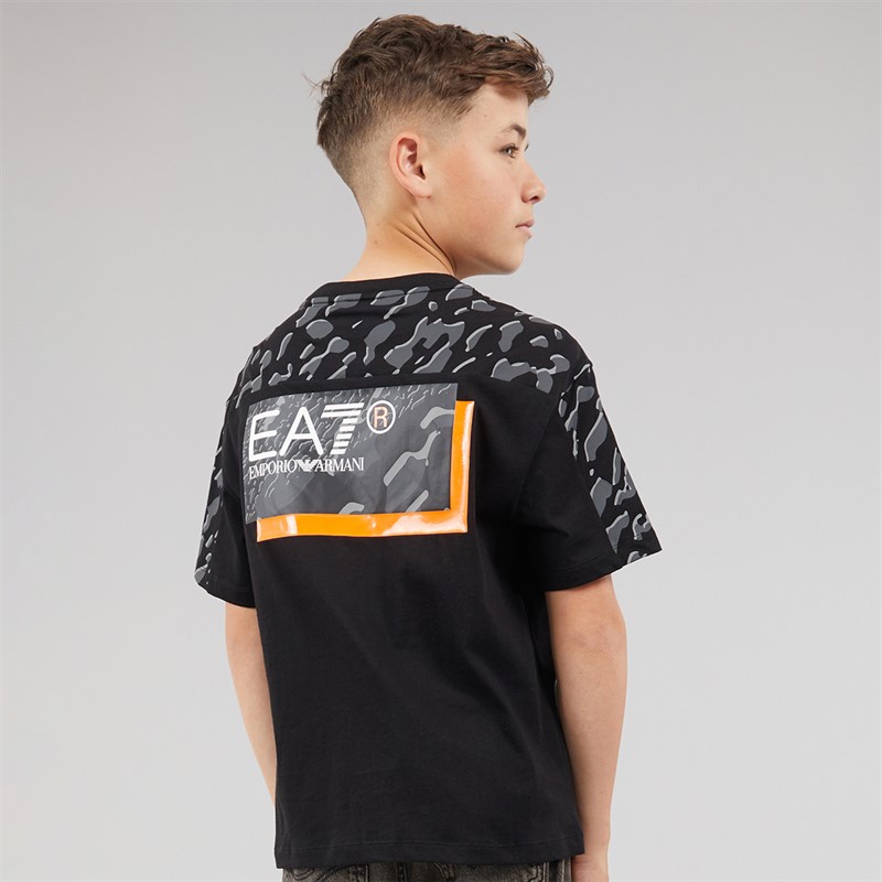 EA7 Boys T-Shirt Black