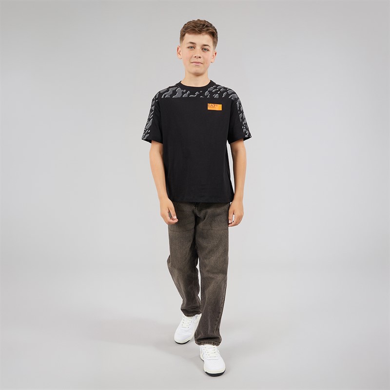 EA7 Boys T-Shirt Black