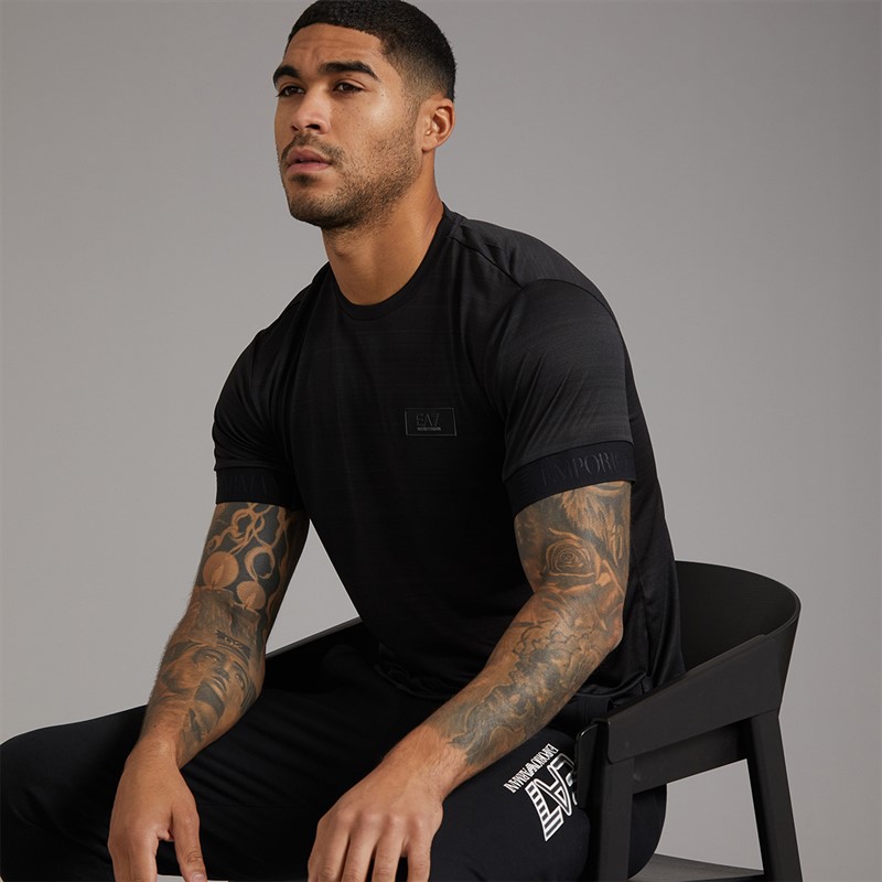 EA7 Mens T-Shirt Black