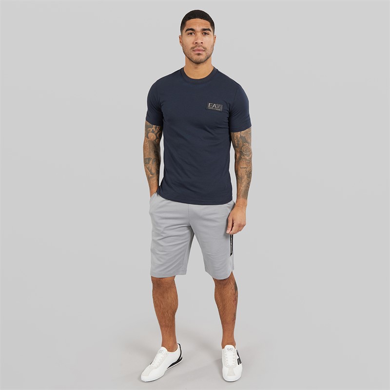EA7 Mens T-Shirt Night Blue
