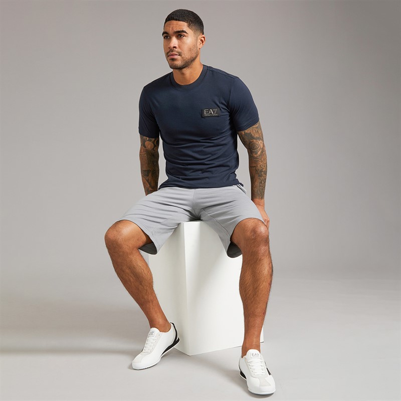 EA7 Mens T-Shirt Night Blue