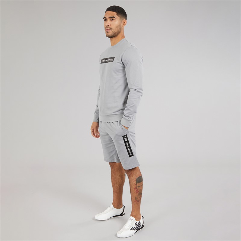 EA7 Mens Tracksuit Sharkskin