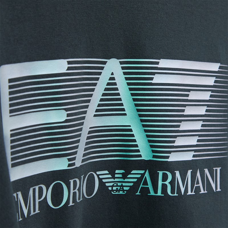 EA7 Mens T-Shirt Night Blue