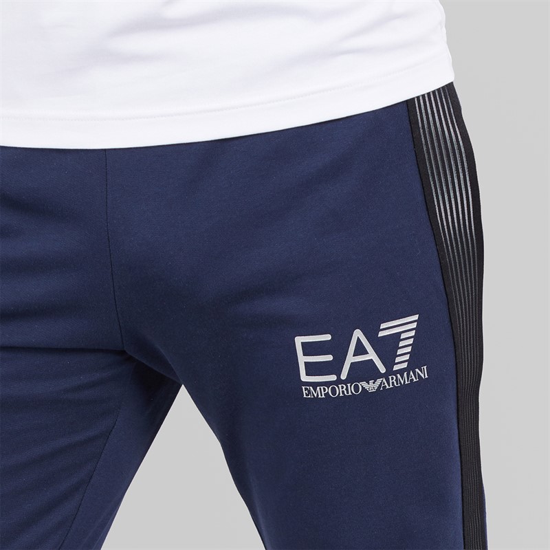 EA7 Mens Trousers Navy Blue