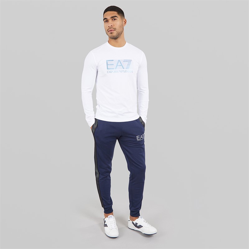 EA7 Mens Trousers Navy Blue
