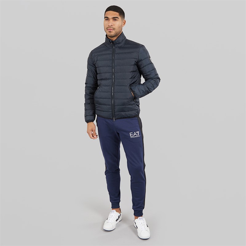 EA7 Mens Down Jacket Night Blue