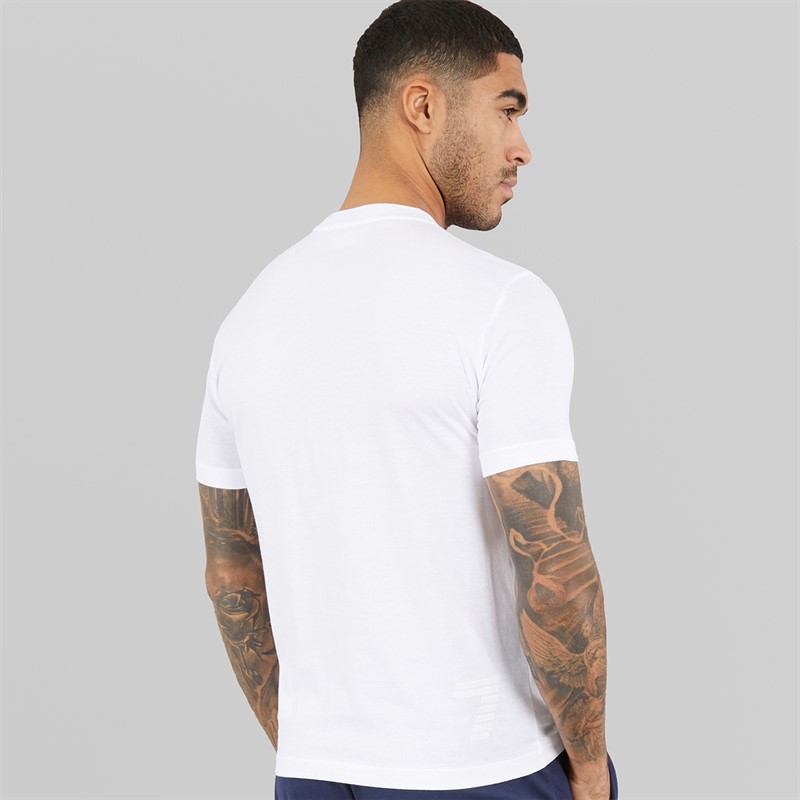 EA7 Mens T-Shirt White