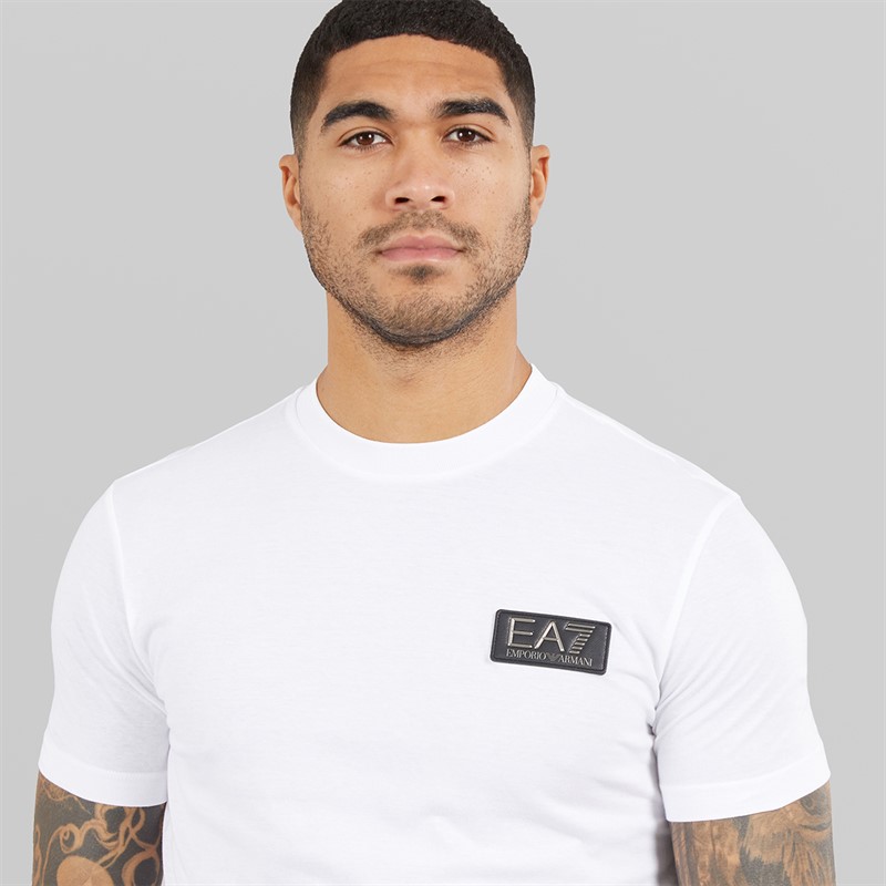 EA7 Mens T-Shirt White