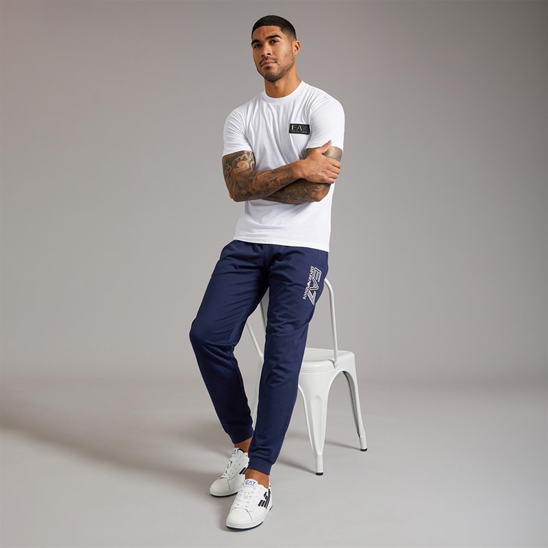 EA7 Mens T-Shirt White