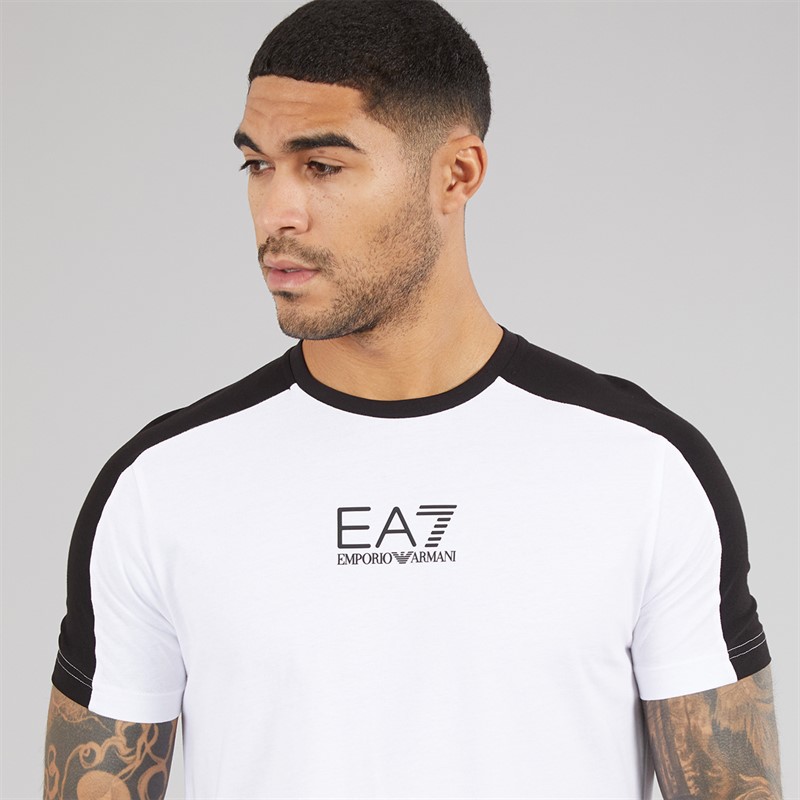 EA7 Mens T-Shirt White
