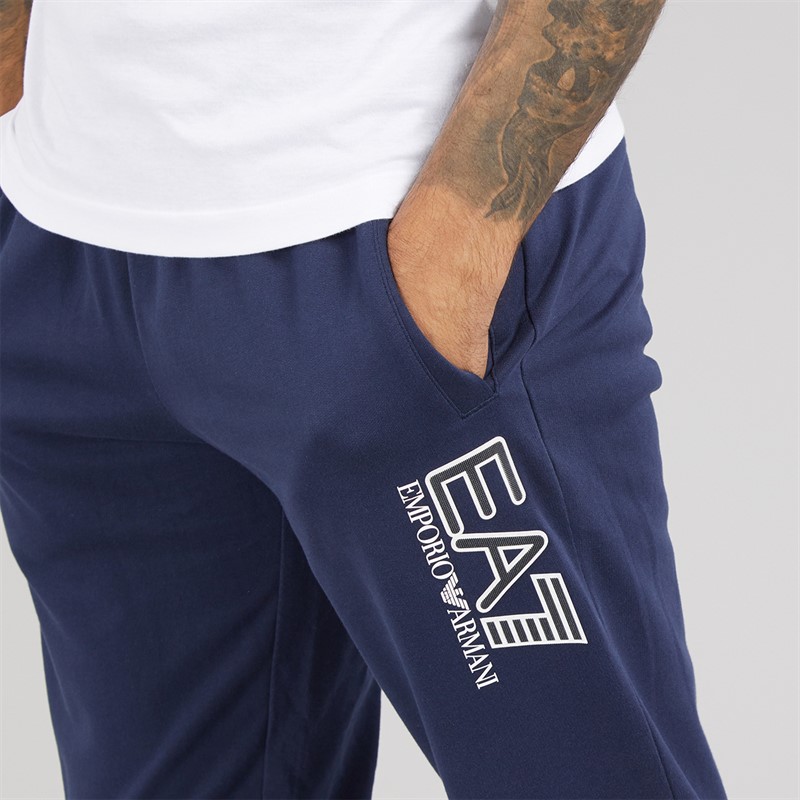 EA7 Mens Trousers Navy Blue