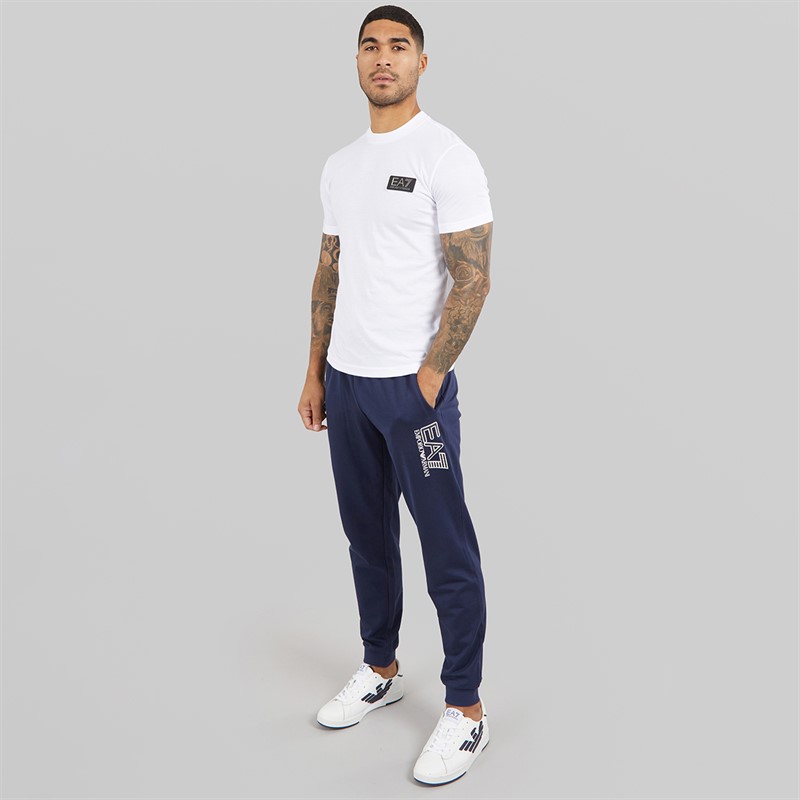 EA7 Mens Trousers Navy Blue