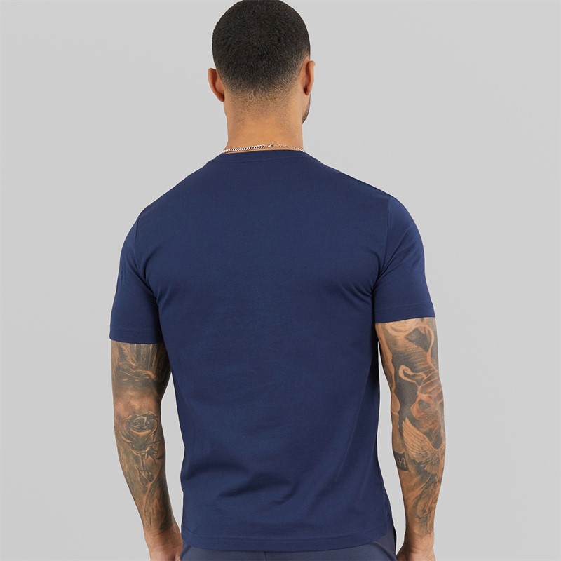 EA7 Mens T-Shirt Navy Blue