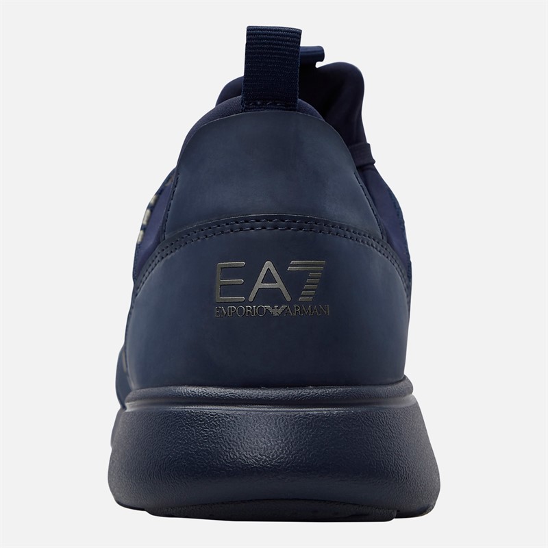 EA7 Trainers Navy/Dark Silver