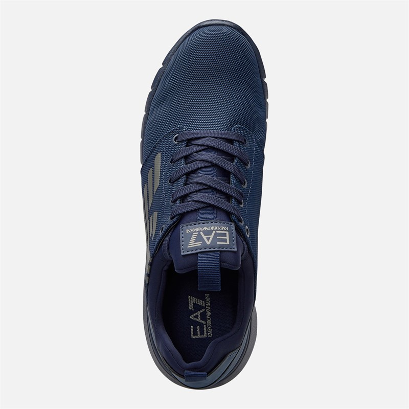 EA7 Trainers Navy/Dark Silver