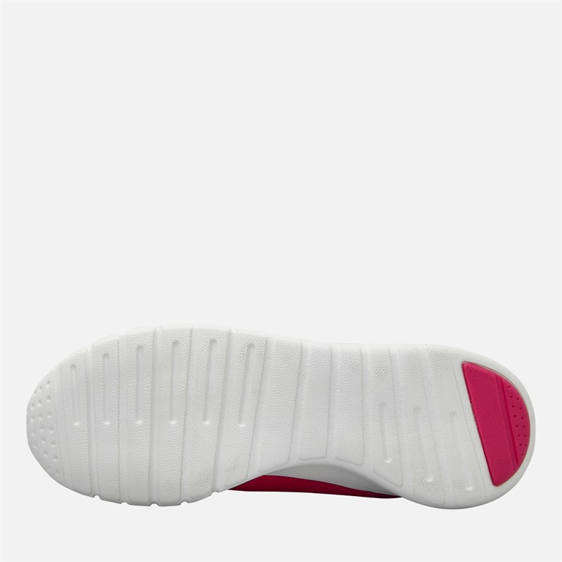 EA7 Trainers Bright Rose/White