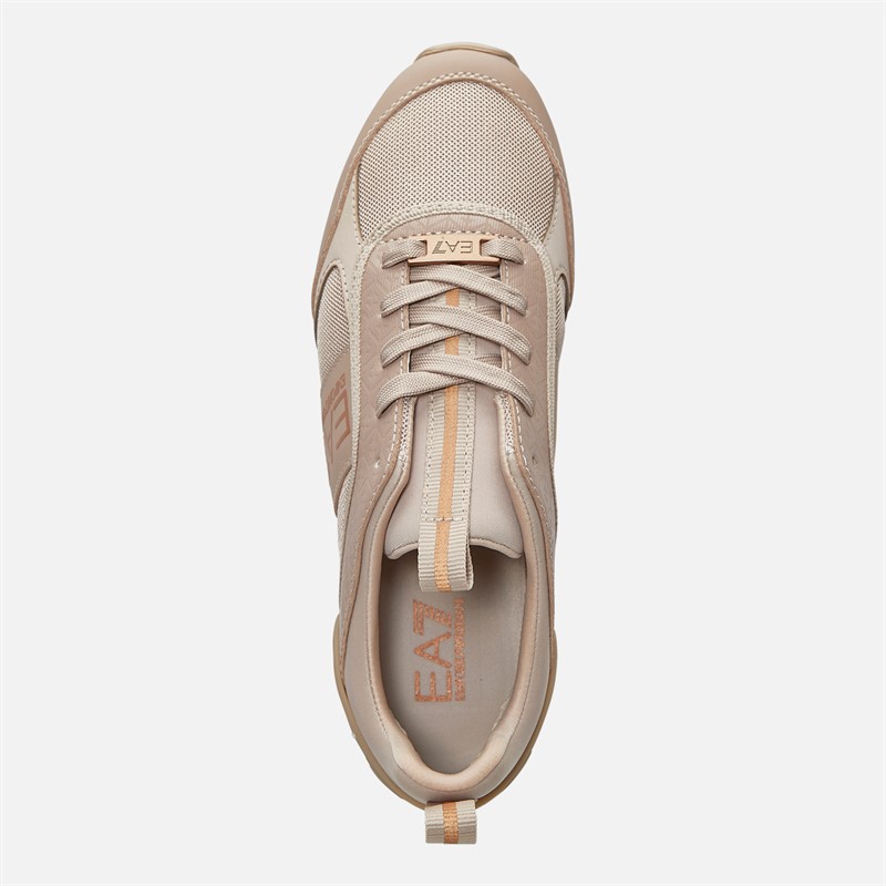 EA7 Junior Boys Trainers Triple Moon/Bronze