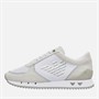 EA7 Womens Trainers White/Silver