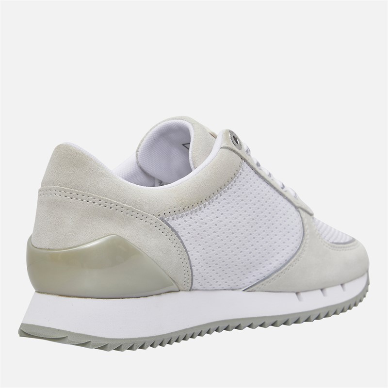 EA7 Womens Trainers White/Silver