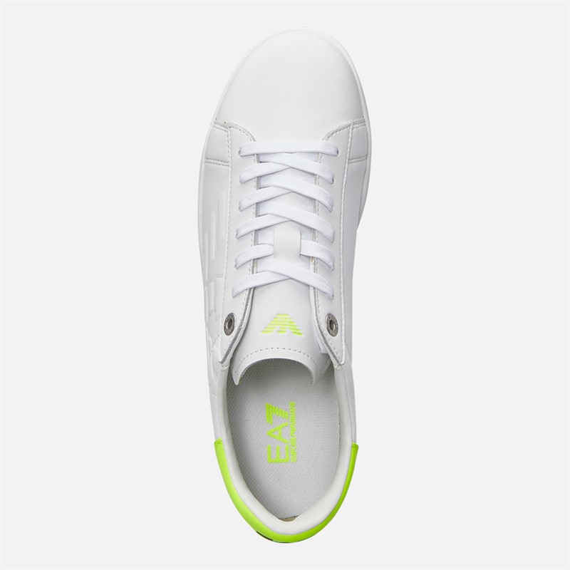 EA7 Trainers White/Yellow Fluo