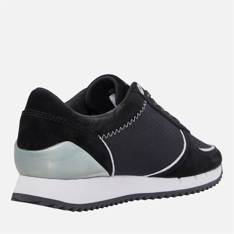 EA7 Womens Trainers Black/Silver