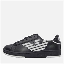EA7 Junior Boys Trainers Nero/Bianco