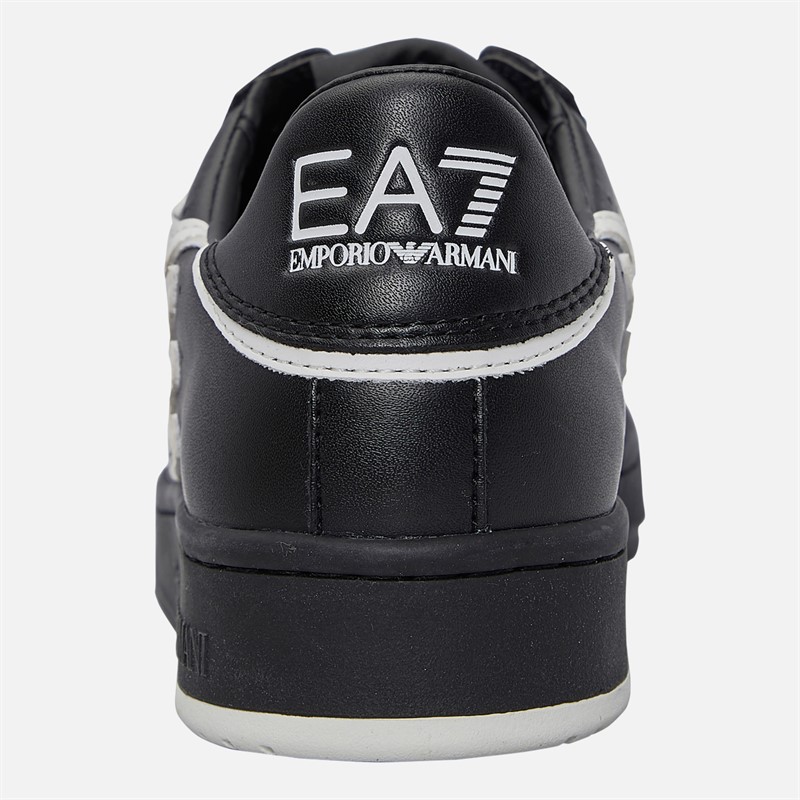 EA7 Junior Boys Trainers Nero/Bianco