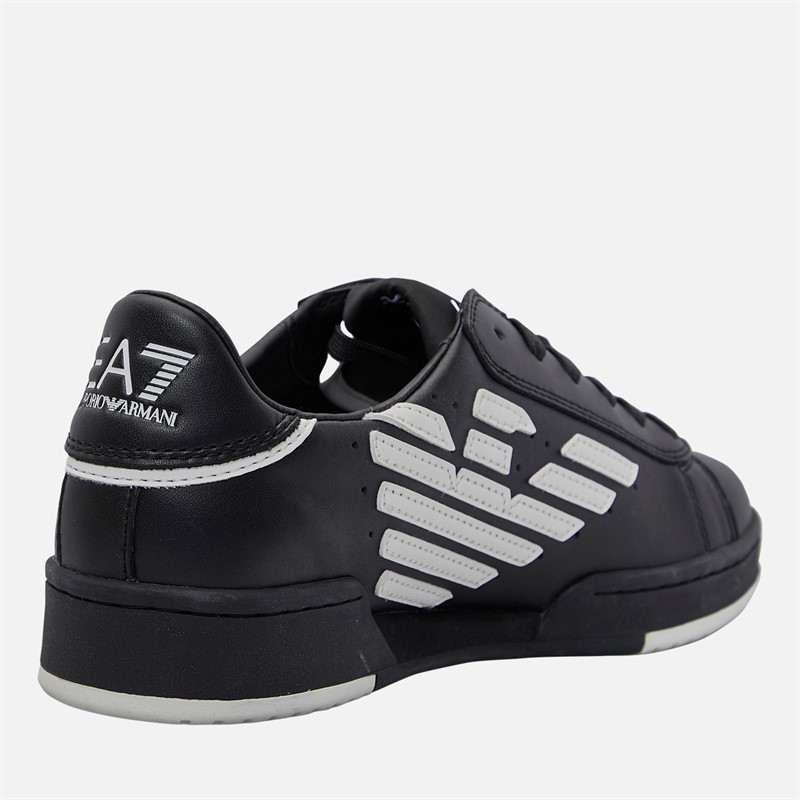 EA7 Junior Boys Trainers Nero/Bianco