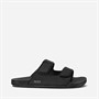 Reef Mens Cushioned Tradewind Dual Strap Sandals Black