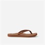Reef Womens Ginger Slim Flip Flops Chocolate