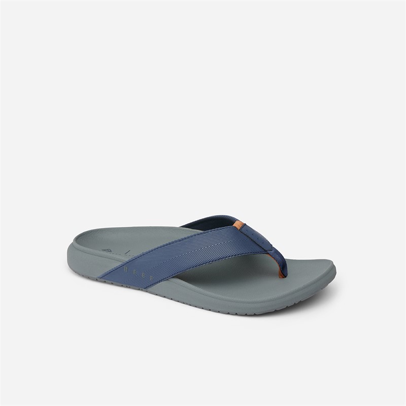 Reef Mens Raglan Flip Flops Charcoal