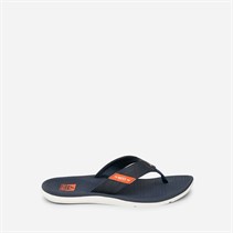 Reef Mens Santa Ana Flip Flops Navy/White/Orange
