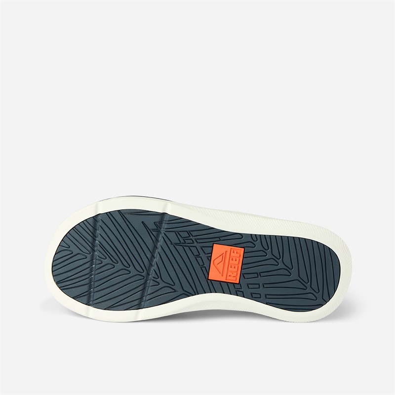 Reef Mens Santa Ana Flip Flops Navy/White/Orange