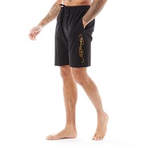 Ed Hardy Mens Nesta Lounge Shorts Black