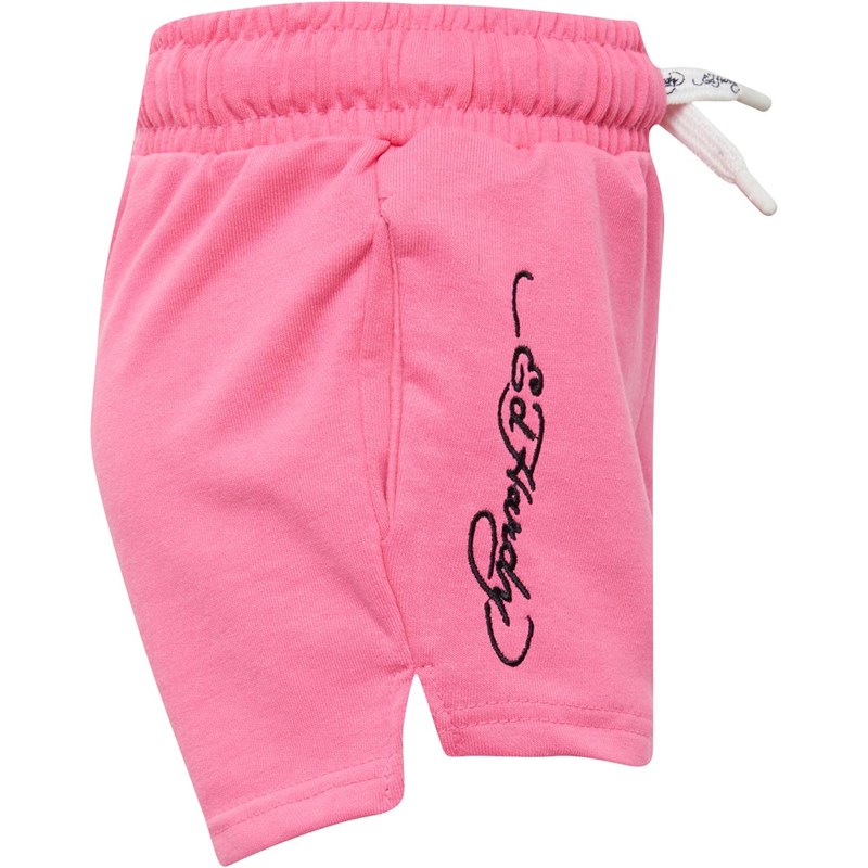 Ed Hardy Infant Printed Shorts Pink Power
