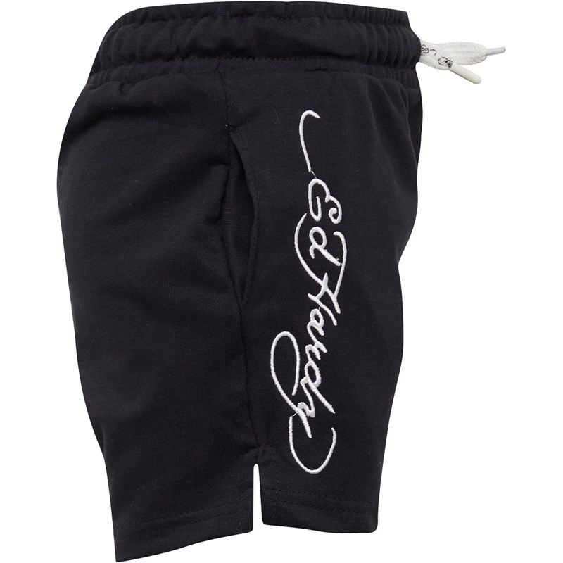 Ed Hardy Girls Printed Shorts True Black