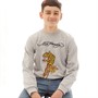 Ed Hardy Boys Tiger Print Sweatshirt H-Grey