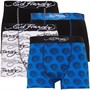 Ed Hardy Mens Lesti Four Pack Boxers Multi
