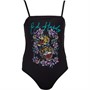 Ed Hardy Girls Swimsuit Black