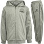 Ed Hardy Boys Zip Throught Tracksuit Grey Marl