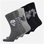 Ed Hardy Mens Glenby Five Pack Dress Socks Mixed