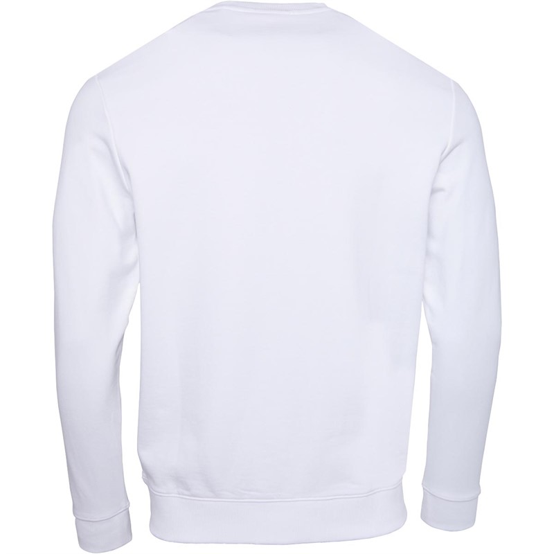 HUGO Herre Sweatshirts Hvid
