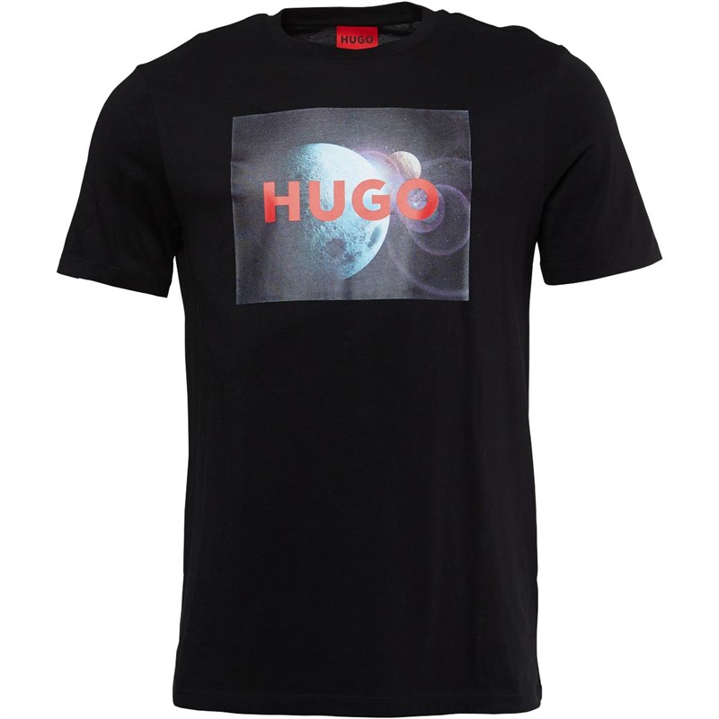 HUGO Herre T-shirts Sort