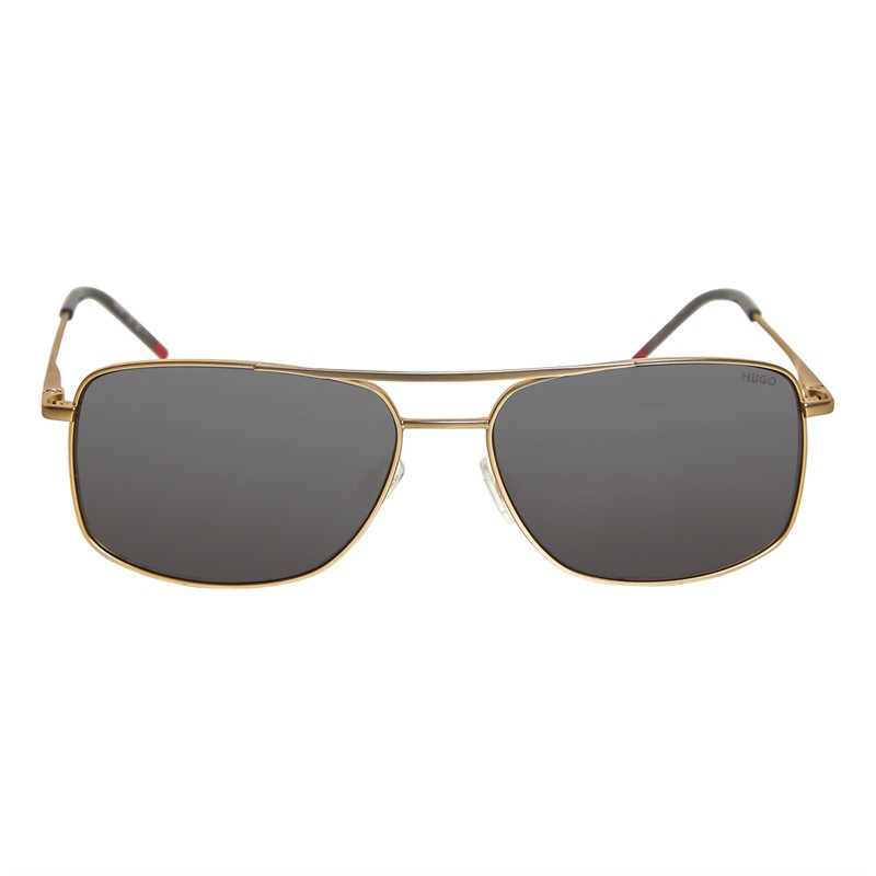 HUGO Mens Sunglasses Gold/Grey