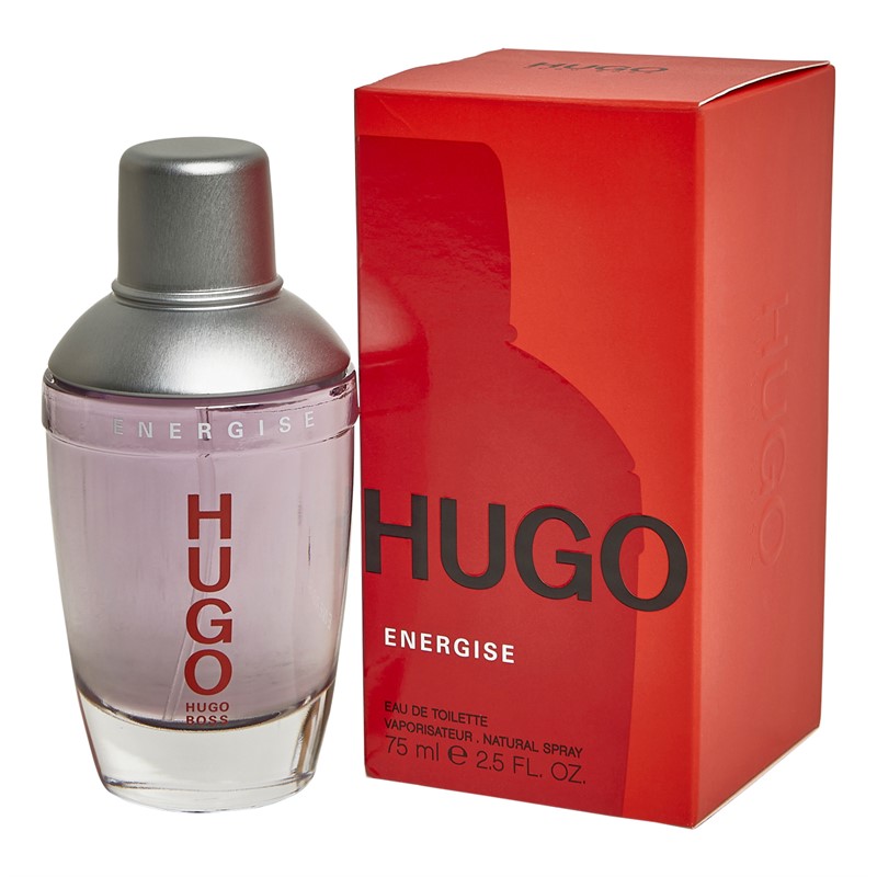 HUGO Mens Energise 75ml EDT Spray Multi