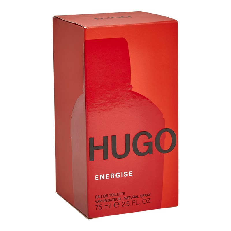 HUGO Mens Energise 75ml EDT Spray Multi